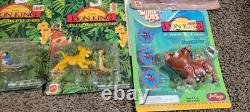 Lot de 19 figurines d'action vintage Mattel Disney Le Roi Lion souvenirs Simba