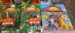 Lot de 19 figurines d'action vintage Mattel Disney Le Roi Lion souvenirs Simba