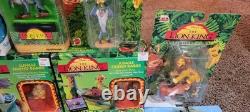 Lot de 19 figurines d'action vintage Mattel Disney Le Roi Lion souvenirs Simba