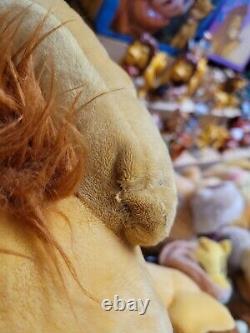 Lot mélangé de plus de 60 figurines en peluche Disney Le Roi Lion Simba Nala Mufasa Scar Zazu.