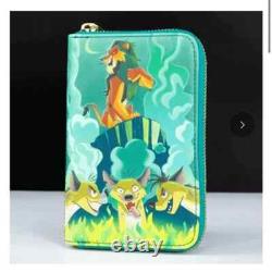 Loungefly Disney Le Roi Lion « Soyez prêtes » Scar et les hyènes – Mini sac à dos et portefeuille