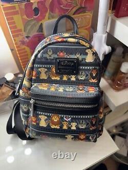 Loungefly Disney Le Roi Lion Tribal Chibi Mini Sac à Dos Exclusif