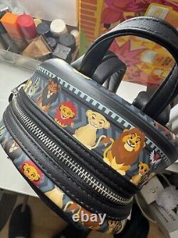 Loungefly Disney Le Roi Lion Tribal Chibi Mini Sac à Dos Exclusif