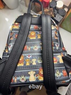 Loungefly Disney Le Roi Lion Tribal Chibi Mini Sac à Dos Exclusif