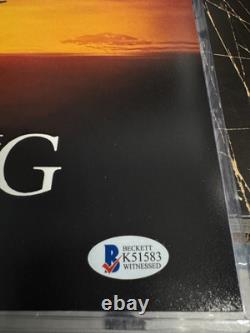 MATTHEW BRODERICK Signé 11x17 Disney Le Roi Lion Autographe Certificat Beckett Témoin