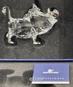 MINT Pumba Swarovski 1049784 Le Roi Lion de Disney Reste Dans Sa Boîte D'Origine Avec COA