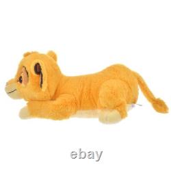 Magasin Disney Store Japon 2024 Le Roi Lion 30e anniversaire en peluche Simba couché