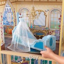 Maison De Poupée Disney Cinderella Castle 5 Pièces 11 Pc Royal Furniture Gold Door Lqqk
