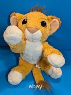 Mattel Bébé Simba Disney Le Roi Lion Peluche Lion Roi 1993 Excellent