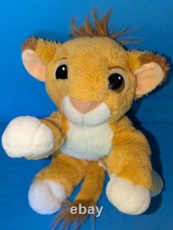 Mattel Bébé Simba Disney Le Roi Lion Peluche Lion Roi 1993 Excellent