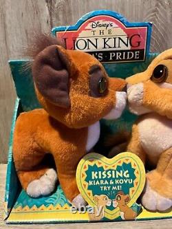 Mattel Embrasse Kiara et Kovu Le Roi Lion II Simba's Pride Disney 1998