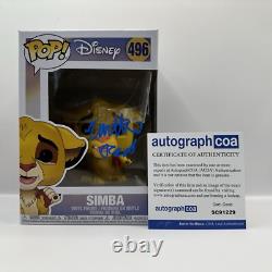 Matthew Broderick Le Roi Lion Disney AUTOGRAPH Simb? Signé Funko Pop ACOA