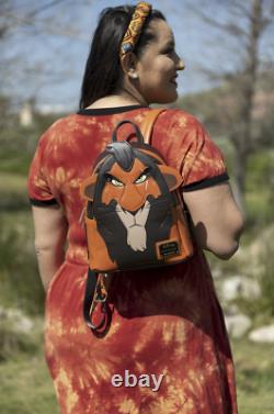 Mini sac à dos cosplay Scar du Roi Lion Disney Loungefly