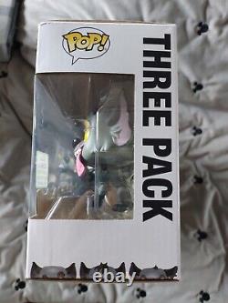 Mint Disney Exclusif Lion King 3 Pack Banzai Shenzi Ed Funko Pops Très Rare Limité