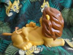 Mufasa Et Simba Disney Le Roi Lion Le Roi Lion Figure Rare Grand