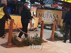 Mufasa Le Roi Lion (7 acteurs multi) Photo signée 10 X 8 Coa 55