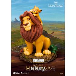 Mufasa (et Simba) La Reine des Neiges Disney Beast Kingdom MC-085 Master Craft Statue