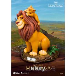 Mufasa (et Simba) La Reine des Neiges Disney Beast Kingdom MC-085 Master Craft Statue