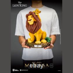 Mufasa (et Simba) La Reine des Neiges Disney Beast Kingdom MC-085 Master Craft Statue