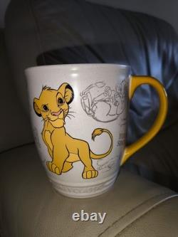 Mug en céramique Disney Simba Le Roi Lion en parfait état, très rare et de collection