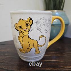Mug en céramique classique Simba de La Reine des Neiges - Disney Store Animé Animator Sketch