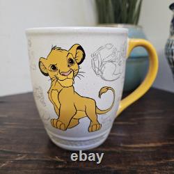 Mug en céramique classique Simba de La Reine des Neiges - Disney Store Animé Animator Sketch
