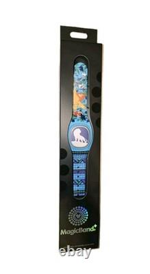 NOUVEAU Disney Parks Magic Band Plus + Le Roi Lion Simba Bleu RARE LIENABLE
