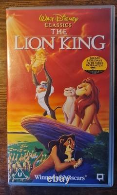 NOUVEAU SCELLÉ ! Le Roi Lion Walt Disney Classics VHS PAL UK avec livret original