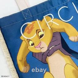 NOUVEAU avec étiquette sac fourre-tout Disney Japon Le Roi Lion Simba accommode