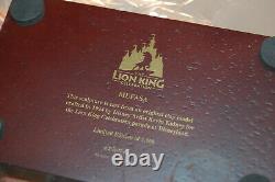 Nib Disney Lion King Masque No 95172 Collectionneurs Article Très Rare