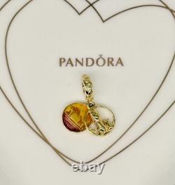 Nouveau Charm Pandora x Disney Shine Gold Circle of Life Le Roi Lion 768639C01