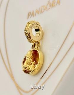 Nouveau Charm Pandora x Disney Shine Gold Circle of Life Le Roi Lion 768639C01