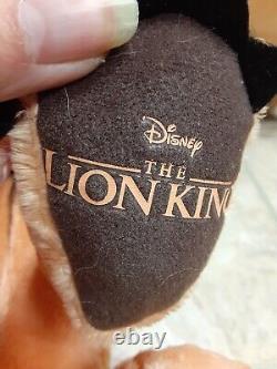 Nouveau Construire Un Ours Disney Le Roi Lion Scar Stuffed Avec Son Être Préparé