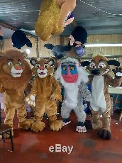 Nouveau Costume De Mascotte Lion King Disney -simba