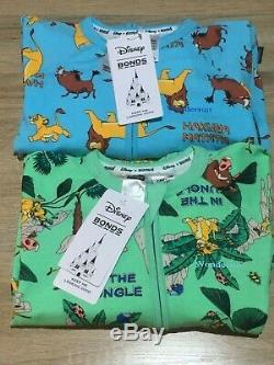 Obligations Disney Le Roi Lion Zippy Wondersuits Taille 3 X 2 Bnwt Gratuit Xpresspost