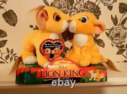 Oddity Yellow Nala Disney Mattel 1993 Lion King Sweetheart Peluche Jouets Mib