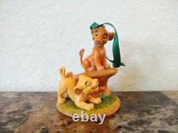 Ornement de Noël en croquis du Roi Lion Disney Store Simba & Nala