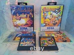 Pack de 6 jeux Disney pour Sega Game Gear : Aladdin, Le Livre de la Jungle, Tale Spin, Le Roi Lion