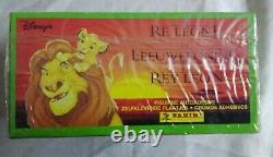 Panini Wholesale Disney (lion King) 1994 6 X Boîtes Scellées Chacune 100 Paquets Rares
