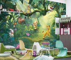 Papier peint photo pour enfants avec des personnages Disney - Murales pour mur de voitures 144x100 pouces