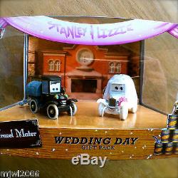 Paquet De 2 Moulages Sous Pression Disney Pixar Cars Stanley & Lizzie Wedding Day