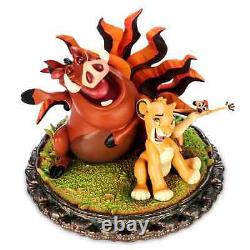 Parcs Disney La Statue Figurine Musicale du 30ème Anniversaire du Roi Lion, Neuf Avec Boîte