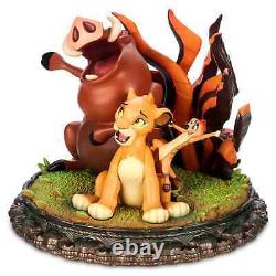 Parcs Disney La Statue Figurine Musicale du 30ème Anniversaire du Roi Lion, Neuf Avec Boîte