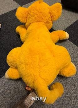 Peluche Simba Disney Le Roi Lion – 30e anniversaire, authentique, 14 ans et plus