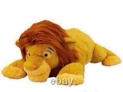 Peluche géante Simba Le Roi Lion en édition limitée Tokyo Disney Resort, 74 cm, coussin câlin, neuf