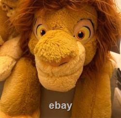 Peluche géante Simba Le Roi Lion en édition limitée Tokyo Disney Resort, 74 cm, coussin câlin, neuf