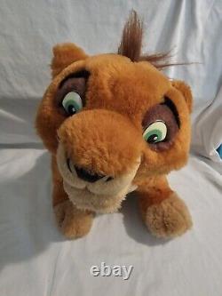 Peluche parlante en français de Landsay Kovu le Lion King 2 Simba's Pride rare