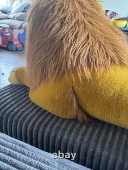 Peluche vintage Douglas Simba le Roi Lion de 60 pouces