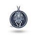 Pendentif Animal De La Jungle Lion Roi Du Lion Du Zodiaque En Argent 925 - Cadeau Pour Les Motards Hommes