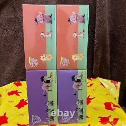 Personnages de Disney Fluffy Puffy LION KING & méchants secondaires Ensemble complet de 4 prix